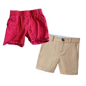 Bundle of 2 Toddler Boys’ Shorts – Size 2T (Janie and Jack + Kids Headquarters)